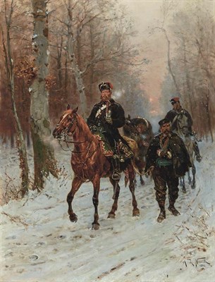 Lot 3 - Alphonse-Marie-Adolphe de Neuville French,...