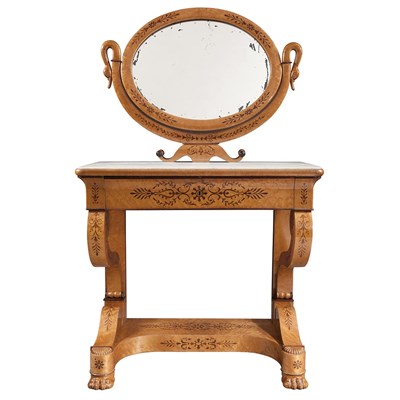 Lot 323 - Charles X Maple Marquetry Dressing Table Circa...