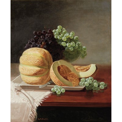 Lot 69 - George W. Platt American, 1839-1899 Still Life...