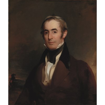 Lot 41 - Thomas Sully American, 1783-1872 Portrait of...