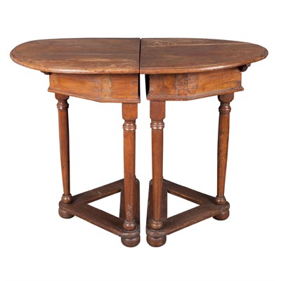 Lot 165 - Pair of Continental Fruitwood and Pine...