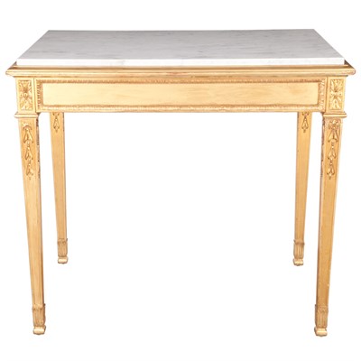 Lot 287 - Louis XVI Style Painted Center Table Modern...