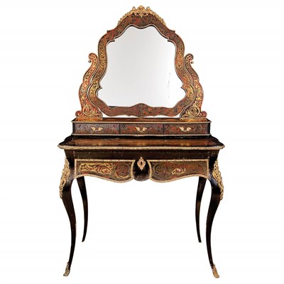 Lot 457 - Napoleon III Gilt-Metal Mounted Brass and...
