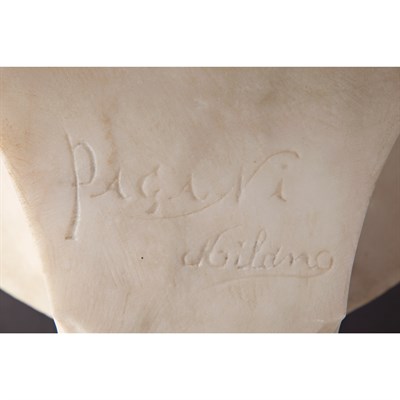 Lot 523 - Italian White Marble Bust of a Maiden Last...