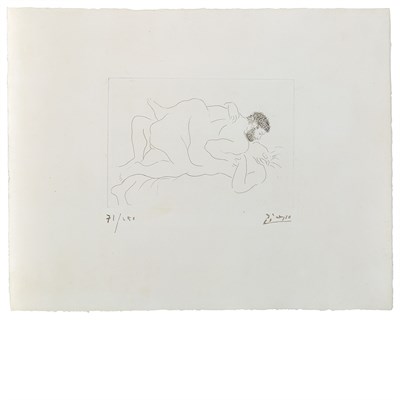Lot 181 - Pablo Picasso (1881-1973) HOMME ET FEMME...