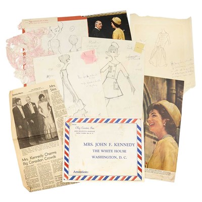 Lot 37 - [FASHION - KENNEDY, JACQUELINE] Archive of...