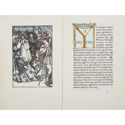 Lot 123 - [ESSEX HOUSE PRESS] SPENSER, EDMUND....