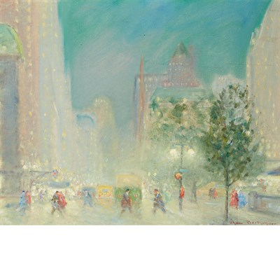 Lot 122 - Johann Berthelsen American, 1883-1972 Upper...