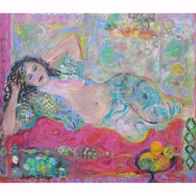 Lot 18 - Judith Bledsoe American, b. 1938 L'Odalisque...