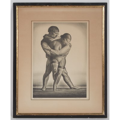 Lot 102 - Rockwell Kent GREENLAND COURTSHIP (BURNE-JONES...