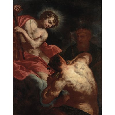 Lot 26 - Italian School 17th/18th Century The Contest...