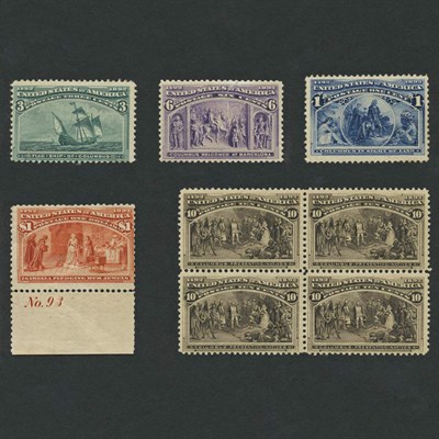 Lot 1053 - United States Columbian Issue Group Selected...