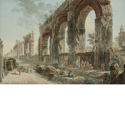 Lot 110 - Giovanni Migliara Italian, 1785-1837 The...