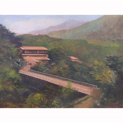 Lot 14 - Continental School 19th Century A Pavilion in...