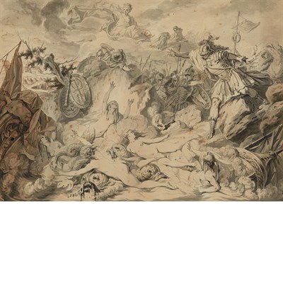 Lot 97 - Jean Jacques Francois Le Barbier French,...