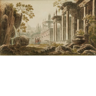 Lot 77 - Jean-Henri-Alexandre Pernet French, fl....