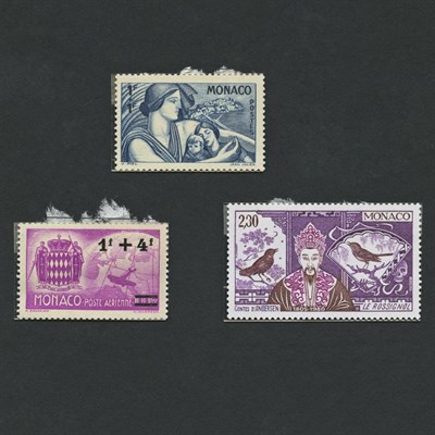 Lot 1040 - Monaco One Volume Collection Primarily Mint...