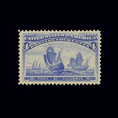 Lot 1051 - United States 1893 4 Cent Columbian Scott 233...