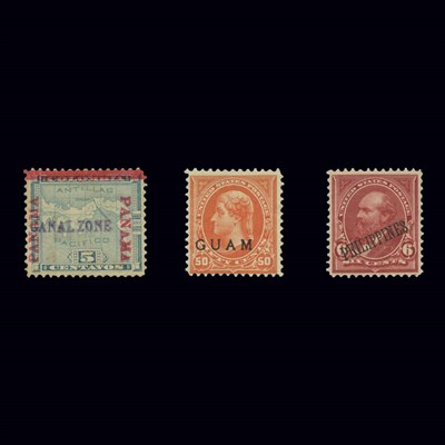 Lot 1073 - United States Possessions Stamp Group Useful...