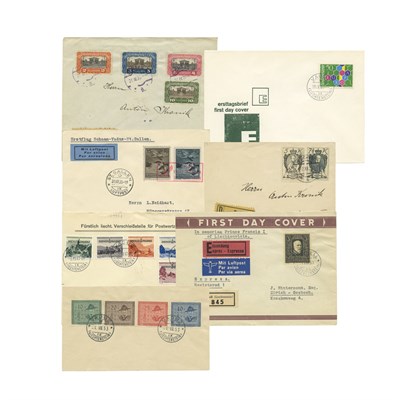 Lot 1039 - Liechtenstein Cover Group Great selection of...