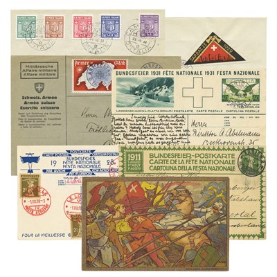 Lot 1047 - Switzerland Postcard Group Selection of...