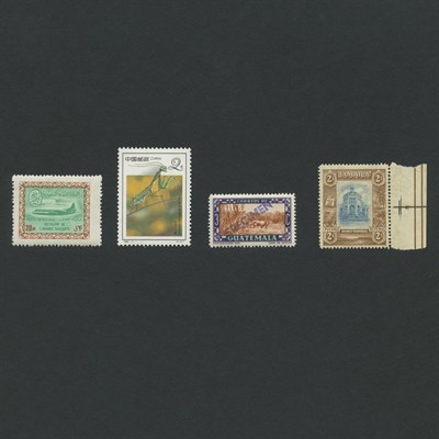 Lot 1086 - World Wide Stamp Assortment Potpourri of a few...