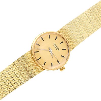 Lot 1090 - Lady's Gold Wristwatch, Universal