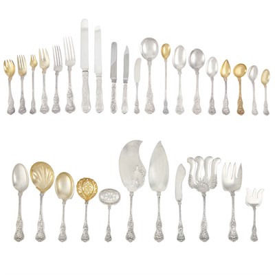 Lot 355 - Tiffany & Co. Sterling Silver and Parcel Gilt...