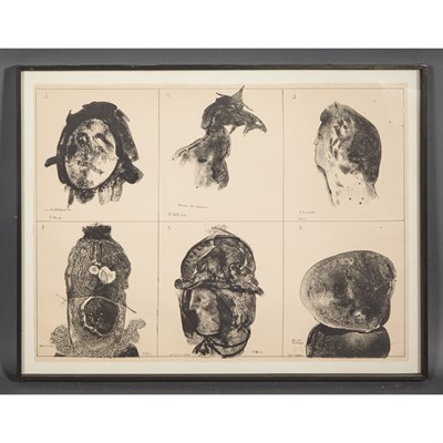 Lot 53 - Jose Luis Cuevas THE TORTURED ONES Lithograph,...