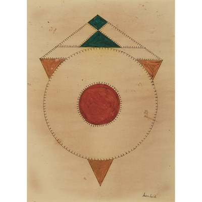 Lot 18 - Auguste Herbin French, 1882-1960 Geometrique...