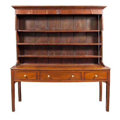 Lot 476 - Welsh Oak Dresser Partially 18th century In...