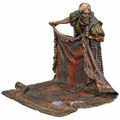 Lot 442 - Franz Berman Cold Painted Bronze Figure of a...