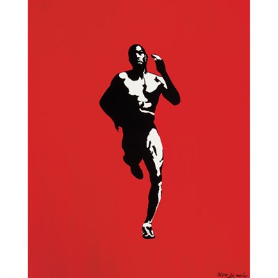 Lot 143 - Blek Le Rat French, b. 1951 On the Run, 2008...