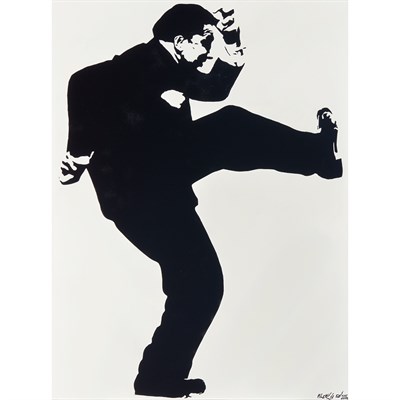 Lot 138 - Blek Le Rat French, b. 1951 Breaking Down...