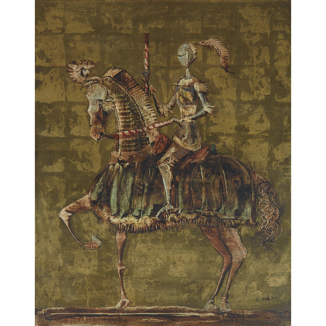 Lot 61 - Hiroshi Kado Japanese, 1909-1994 Man of...