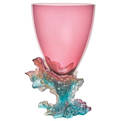 Lot 561 - Daum Pate de Cristal Molded and Blown Glass...