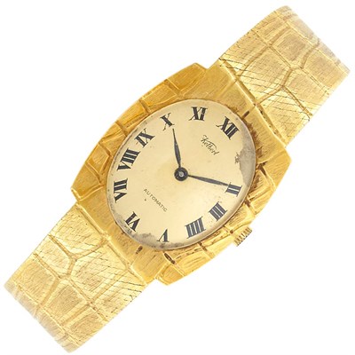 Lot 1158 - Gentleman's Gold Wristwatch