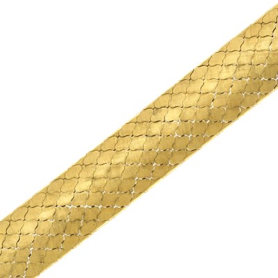Lot 1303 - Gold Bracelet