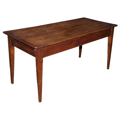 Lot 279 - Continental Fruitwood Farm Table 19th Century...