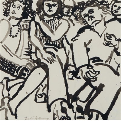 Lot 69 - Lester Johnson American, 1919-2010 (i)...
