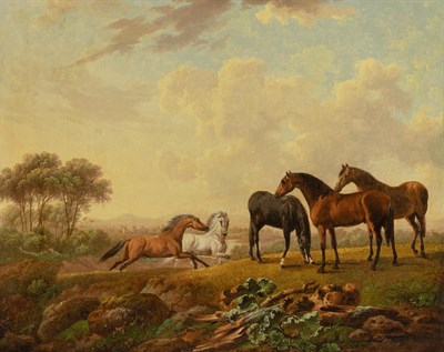 Lot 1079 - Charles Towne English, 1763-1840 Hunters Out...
