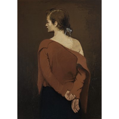 Lot 113 - Raphael Soyer American, 1889-1987 Adelaide...