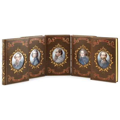 Lot 124 - [FINE BINDING-COSWAY] DICKENS, CHARLES. Set of...