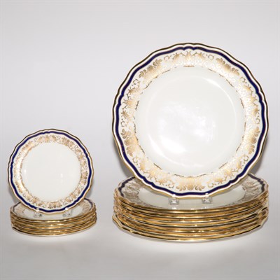 Lot 457 - Mintons Porcelain Partial Dinner Service...