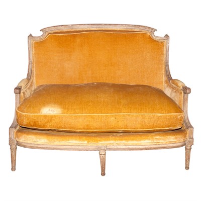Lot 315 - Louis XVI Beechwood Settee Last quarter of the...