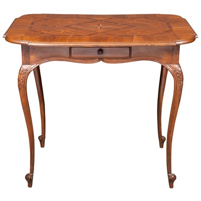 Lot 525 - Italian Rococo Style Marquetry and Parquetry...