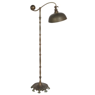 Lot 556 - Tiffany Studios Bronze Counterbalance Floor...