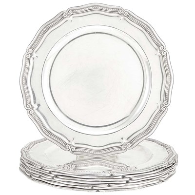 Lot 332 - Set of Eight Tiffany & Co. Sterling Silver...