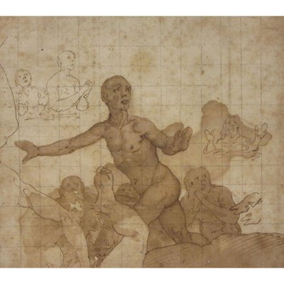 Lot 7 - Federico Zuccaro Italian,1540-1609 Study for...