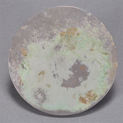 Lot 83 - Chinese Silvered Bronze Mirror Tang Dynasty...
